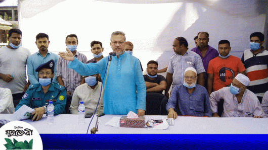 জালালপুরে আইণশৃঙ্খলা বিষয়ক মতবিনিময় সভা অনুষ্টিত