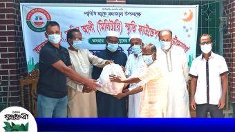 বিশ্বনাথে তাহির আলী (মিলিটারি) স্মৃতি ফাউন্ডেশনের খাদ্য বিতরণ
