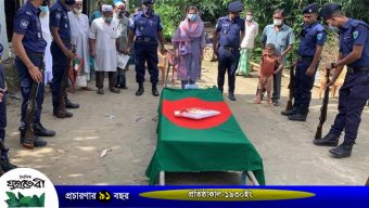 সুনামগঞ্জে বীর মুক্তিযোদ্ধাকে শেষ শ্রদ্ধা জানালেন নারী এসিল্যান্ড