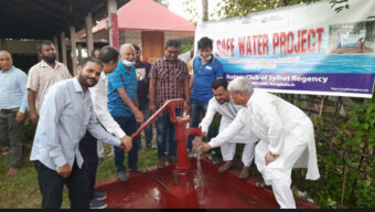 রোটারি সিলেট রিজেন্সীর বৃক্ষরোপন ও স্যানিটেশন প্রকল্প