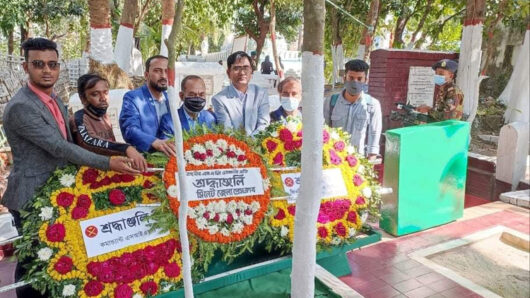 বঙ্গবীর এমএজি ওসমানীর প্রতি সিলেট জেলা প্রেসক্লাবের শ্রদ্ধাঞ্জলি