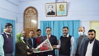ছাতক সরকারী ডিগ্রি কলেজে ভারপ্রাপ্ত অধ্যক্ষ হিসেবে তুলসী চরণ দাসের দায়িত্ব গ্রহন