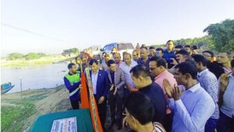 যাদুকাটা রিভার ভিউয়ের ভিত্তিপ্রস্তর স্থাপন