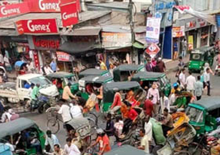 নগরজীবন স্বাভাবিক : সিলেটে অবরোধ