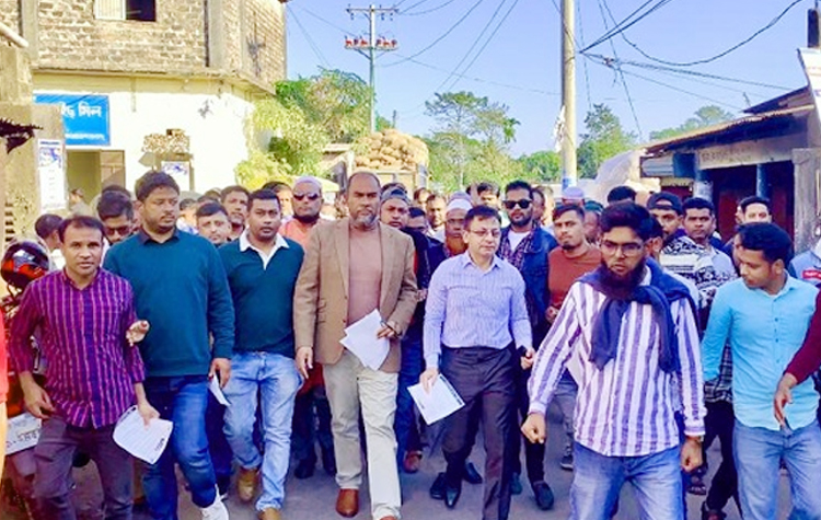 জনগণ এই প্রহসনের নির্বাচন বর্জন করেছে: খন্দকার মুক্তাদির