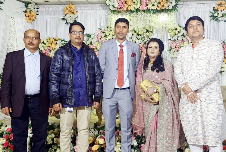 যুগভেরী’র যুগ্ম-বার্তা সম্পাদক দেবাশীষ দেবুর ওয়ালিমা সম্পন্ন
