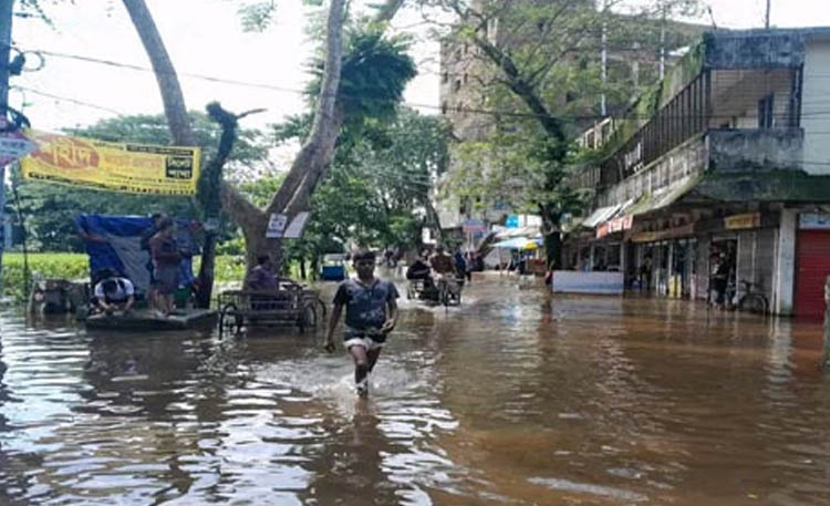 টানা কয়েক দিনে কুশিয়ারার পানি বাড়ছেই , প্লাবিত হচ্ছে নতুন নতুন এলাকা