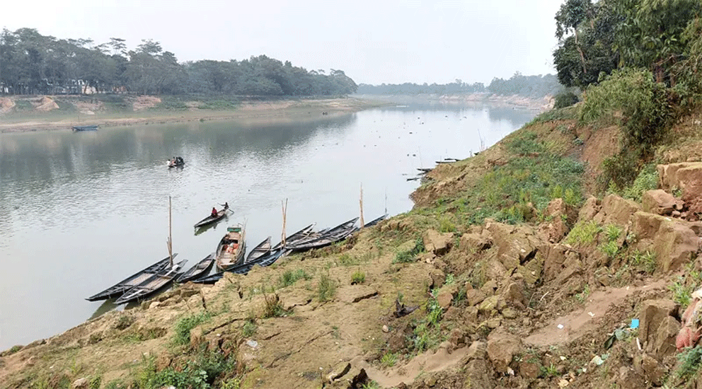 আজমিরীগঞ্জে নদীতে মিললো বস্তাবন্দি লা শ