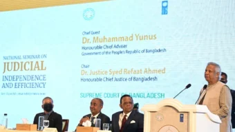 জুলাই শহীদদের ঋণ পরিশোধের একমাত্র উপায় মানবতাবিরোধী অপরাধের বিচার নিশ্চিত করা: প্রধান উপদেষ্টা