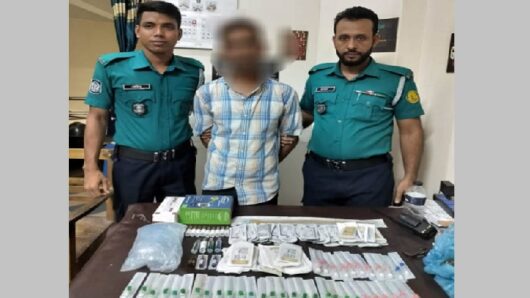 ওসমানী হাসপাতাল থেকে চিকিৎসা সরঞ্জাম চুরির সময় ‘হাতেনাতে’ গ্রেপ্তার