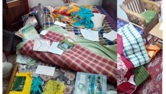 লামাকাজীতে প্রবাসী যুবকের বাড়ীতে বিএনপি পুলিশের যৌথ হামলা-ভাংচুর