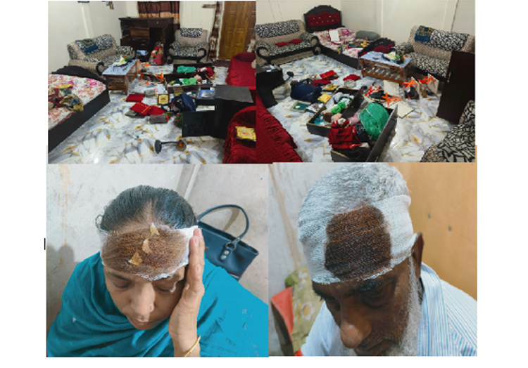রাস্তার কাজে ব্যাপক দুর্নীতি ও অনিয়মের বিরুদ্ধে সোস্যাল মিডিয়ায় প্রতিবাদ করায়  ছাত্র শিবিরের সাবেক নেতার বসতবাড়িতে বিএনপি’র সন্ত্রাসী হামলা, ভাঙচুর: ২আহত