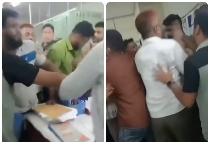ওসমানী হাসপাতাল : ইভটিজিংয়ের জেরে ওয়ার্ড বয় ও নার্সিং শিক্ষার্থীদের সংঘর্ষ