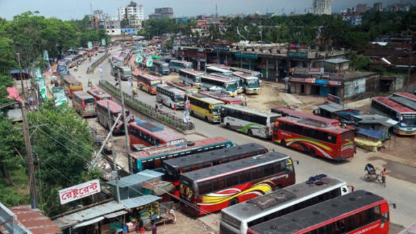 সিলেট-ঢাকা রুটে এসি বাস ভাড়া ১০০ টাকা, নন এসি ৫০ টাকা বাড়ল