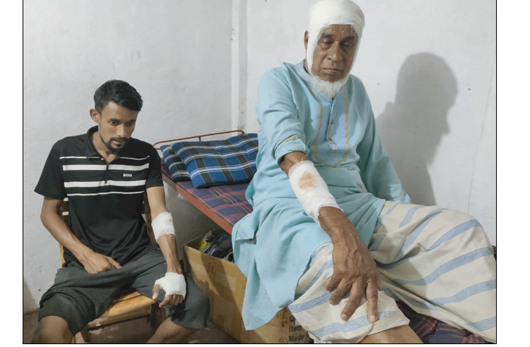 বিশ্বনাথের রামপাশায় চাঁদা না পাওয়ায় শিবির নেতার পিতা-মাতা ও ভাইকে ছুরিকাঘাত করে গুরুতর জখম